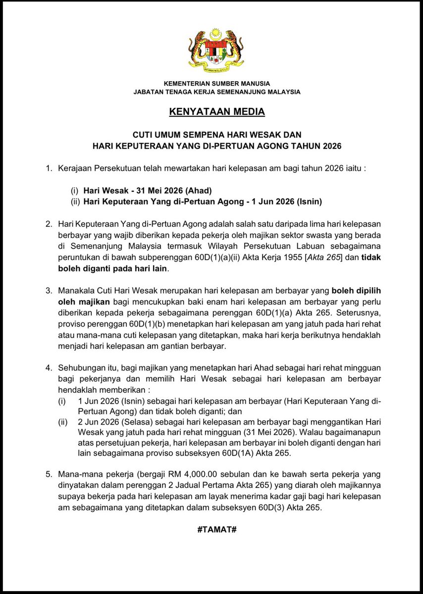 Malaysian Update🇲🇾 tweet media