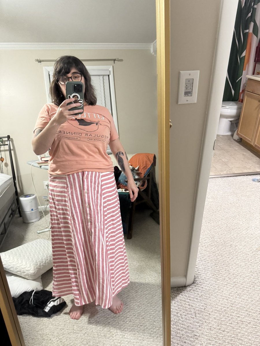 temalone's tweet image. I’m joining the Mormon church after putting on this target skirt.
