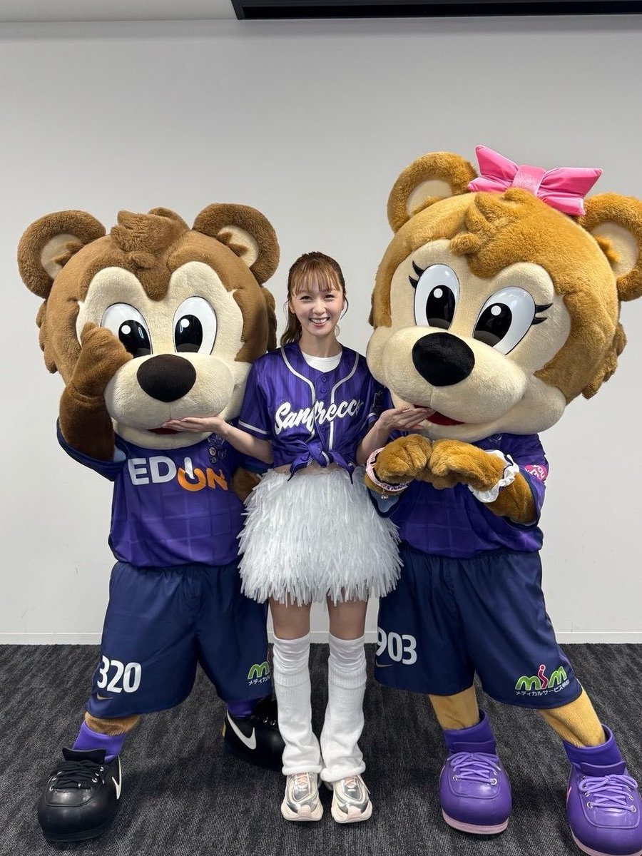 サンチェ Jr【サンフレッチェ広島公式マスコット】🐻 tweet media