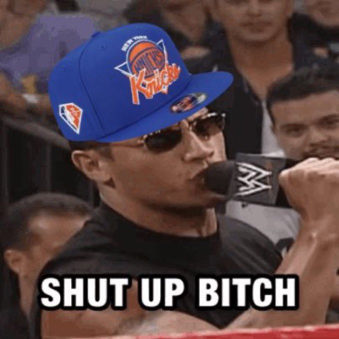 The_Foti's tweet photo. Me remembering Draymond Green said on his podcast that the Philadelphia 76ers have the top 4 players in this series… 🤣 #Knicks https://t.co/rZILBL8rKl