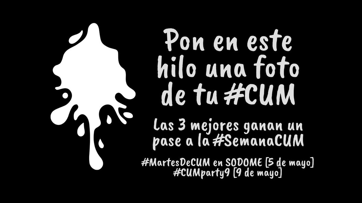 CUM Party tweet media