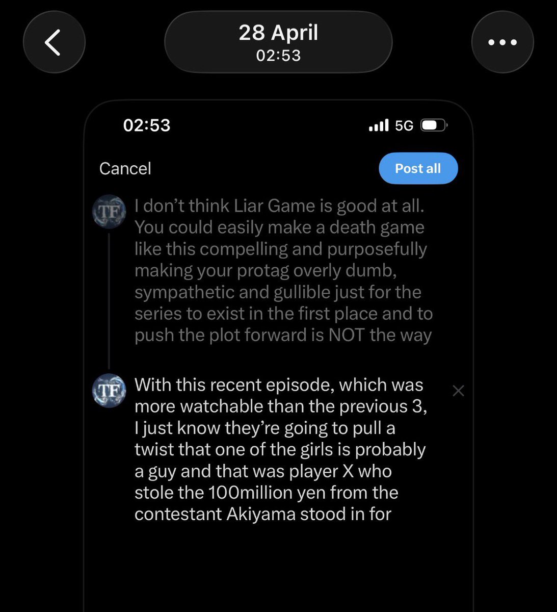 The Flow tweet media