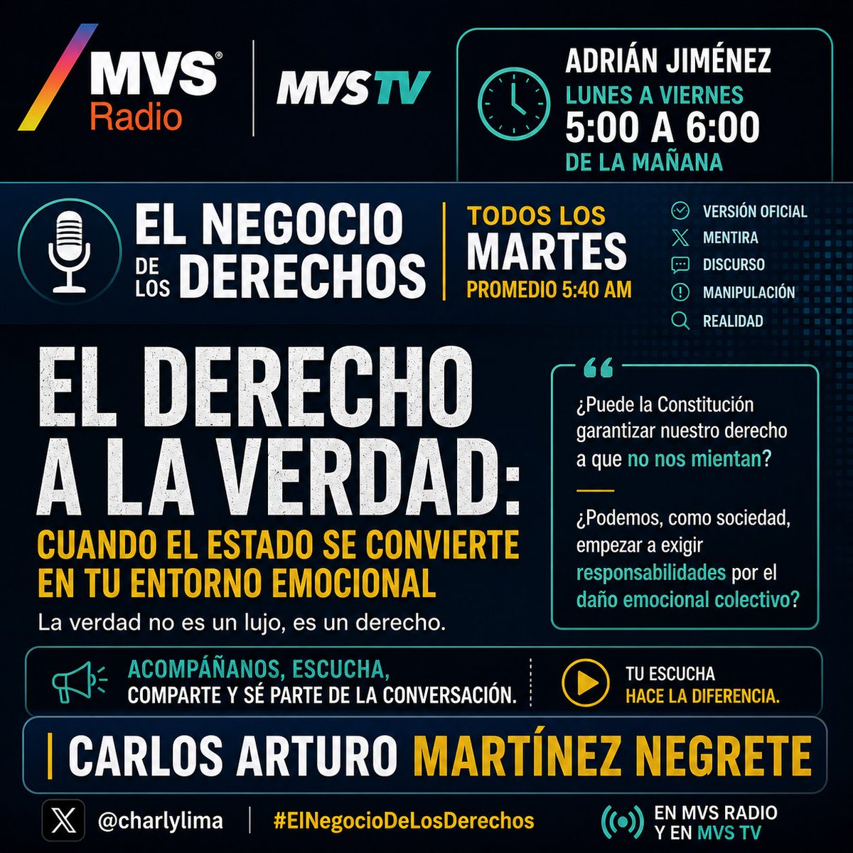 CARLOS Arturo Martínez Negrete tweet media