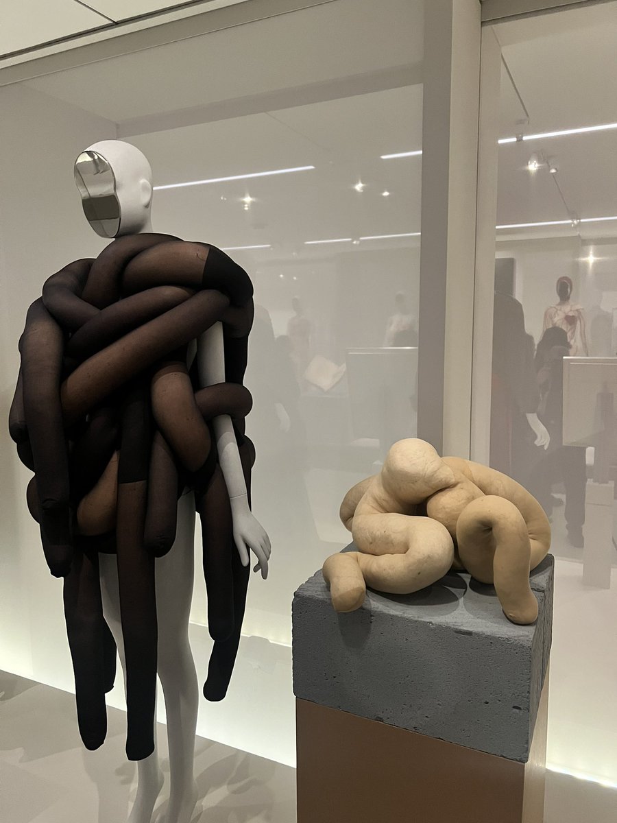 This look could have easily fit in the exhibition!