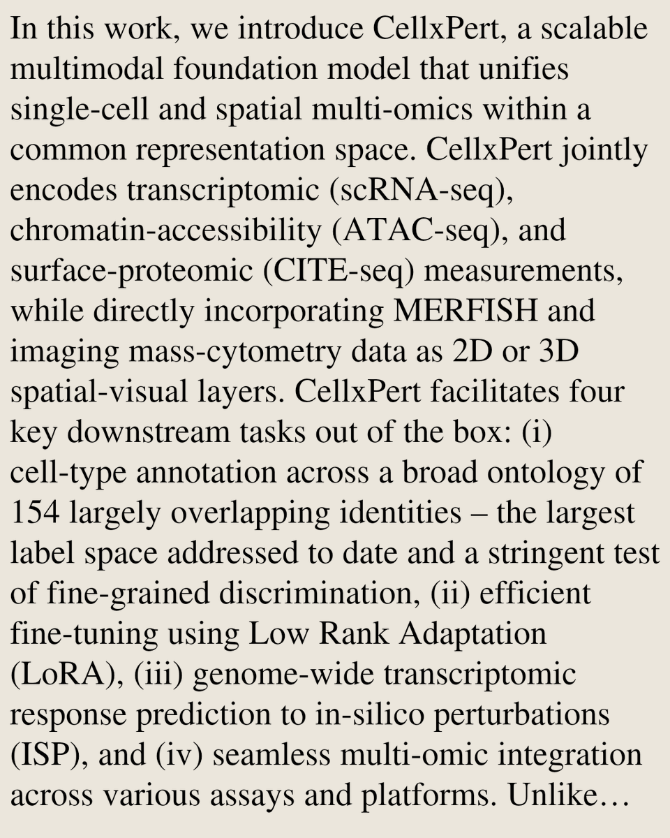 KNM's tweet photo. CellxPert: Inference-Time MCMC Steering of a Multi-Omics Single-Cell Foundation Model for In-Silico Perturbation

Andac Demir, Erik W. Anderson, Jeremy L. Jenkins, Srayanta Mukherjee
https://t.co/8noOGhCzJT [𝚚-𝚋𝚒𝚘.𝙶𝙽 𝚌𝚜.𝙰𝙸] https://t.co/G0UhEZLOvH