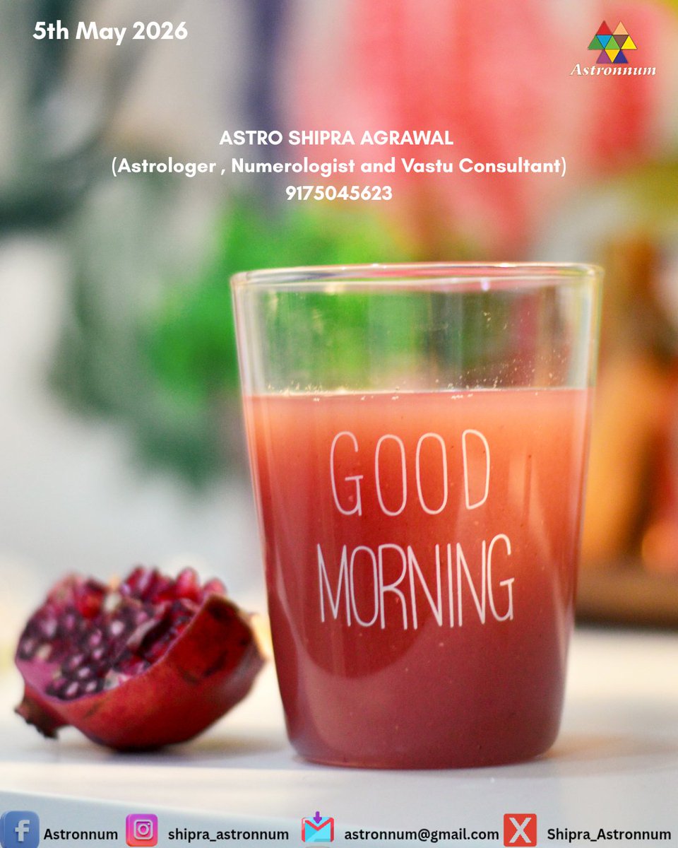 ShipraKK's tweet photo. GOOD MORNING ☀️

#AstroShipraAgrawal
#Astronnum
#numerologist
#vastuconsultant 
#astrologer
#goodmorning
#GoodMorningEveryone
#newday
#newstart
#newbeginning
#happymorning
#happyday
#greatstart
#greatmorning
#greatday
#Tuesday
#sunrise
#मंगलवार
#ॐ_हं_हनुमंते_नमः https://t.co/3u9T467Dak