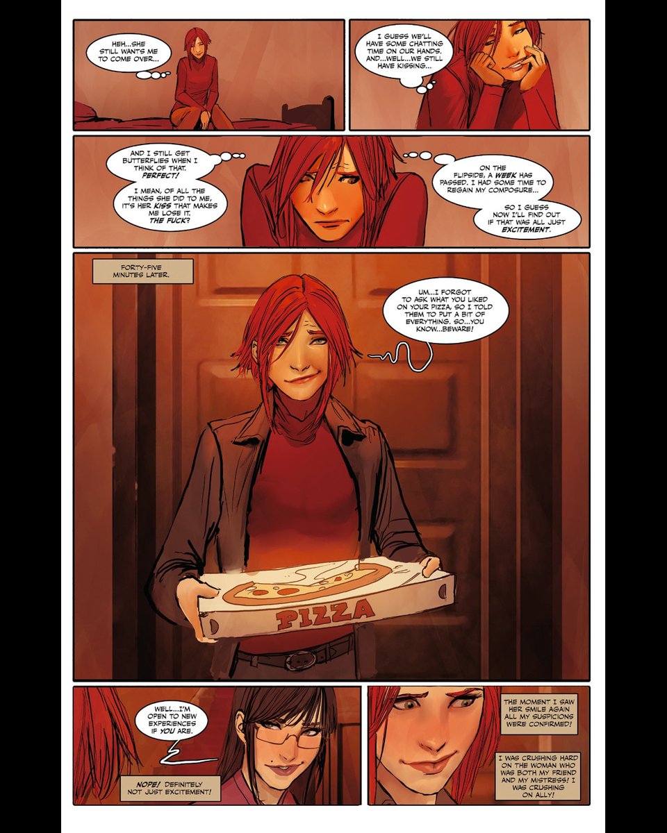 TopCow's tweet photo. ❤️ SUNSTONE VOL. 2 — OUT NOW (5/5) ❤️
Hit comic shops 4/8, now in bookstores & on Amazon 😏
Ally + Lisa had rules… feelings didn’t care.
Sexy, funny, and emotionally dangerous.
Check out this preview 👀
#topcow #sunstone #imagecomics https://t.co/PH3Z9w7pbj