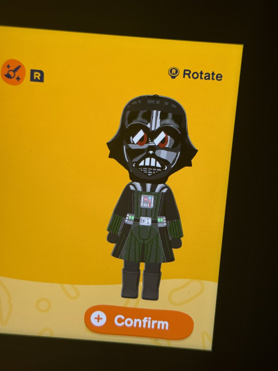 Himthony_'s tweet image. Darth Vader Mii for Star Wars day!!🔥🖤🔥

#game #artist #tomodachiLife #tomodachi #starwars #MayThe4thBeWitgYou