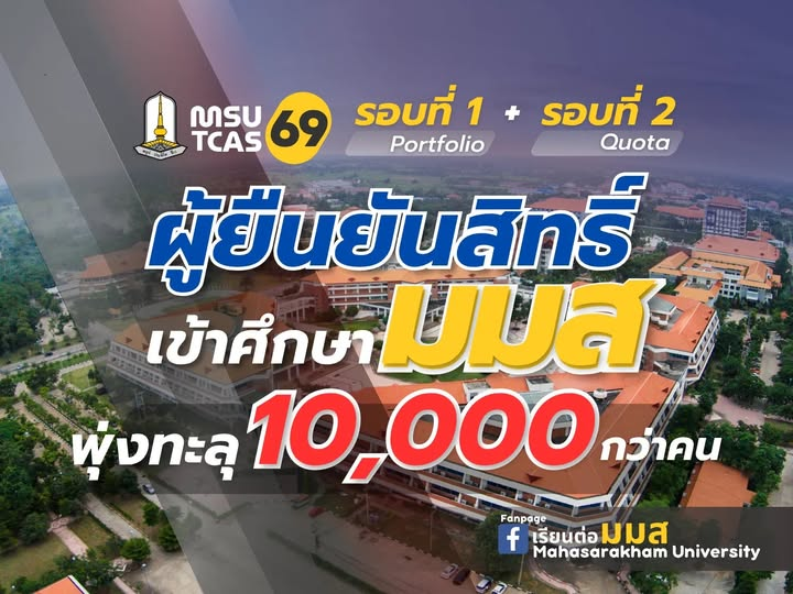 Mahasarakham University tweet media