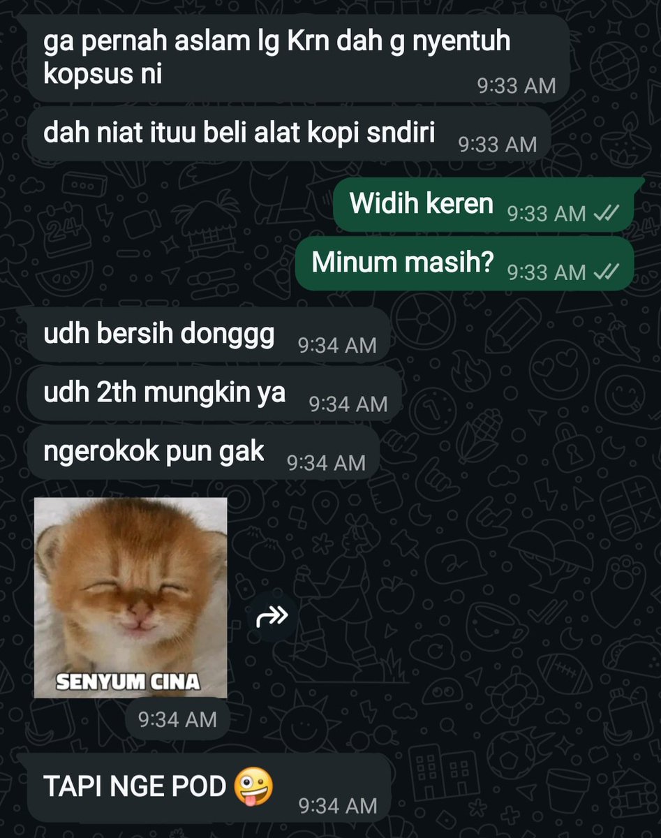 adtsst's tweet photo. Mengecek murid gua yg zaman sekolah hobi dugem, akhirnya dia memulai gaya hidup sehat dikit😂 https://t.co/bpPsUzqn56