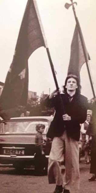 repnews's tweet photo. Bobby Sands passed away after 66 days of an agonising hunger strike against the criminalisation of the Irish freedom struggle, 45 years ago today.  Rest in peace Bobby. https://t.co/MmLz4pTl3w