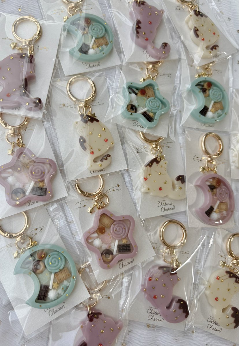 かのん🌟Château Chaton(シャトーシャトン)🌌夜空とスイーツのアクセサリー🧁 tweet media