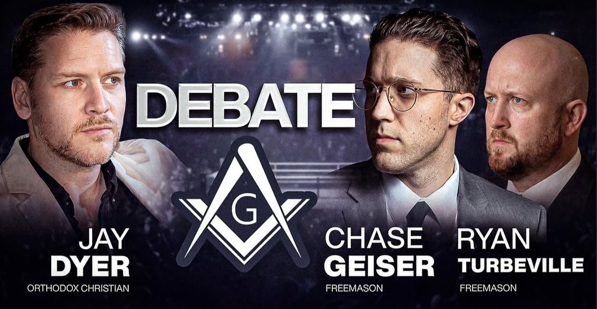 ☦️ vs 📐🧭 – Is Christianity compatible with Freemasonry? That’s essentially what this debate is about. A 2 on 1 -- an Orthodox Christian non-mason vs a 32° and the other a 33° Protestant ‘Christian’ mason. 

This was an incredibly revealing debate. <a href="/JayDyer/">Jay Dyer</a> (the non-mason