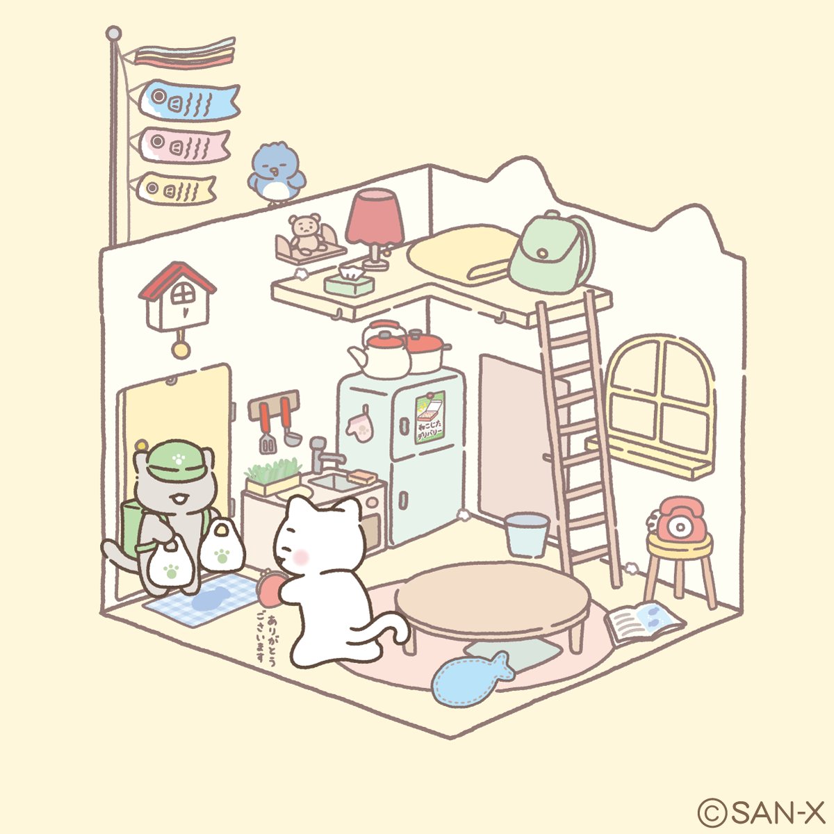 ねこのひたいはうす【公式】 tweet media