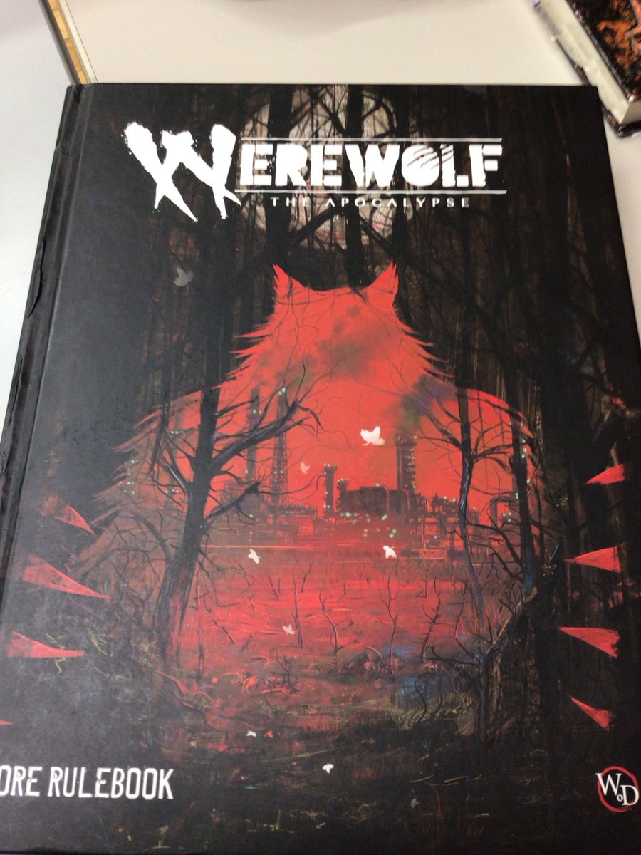 karashimayo1889's tweet image. WoDコンに遊びにきましたよ。
念願の『ワーウルフ第５版』をプレイします！٩( 'ω' )و
＃WoD ＃今日怪物になりました2026