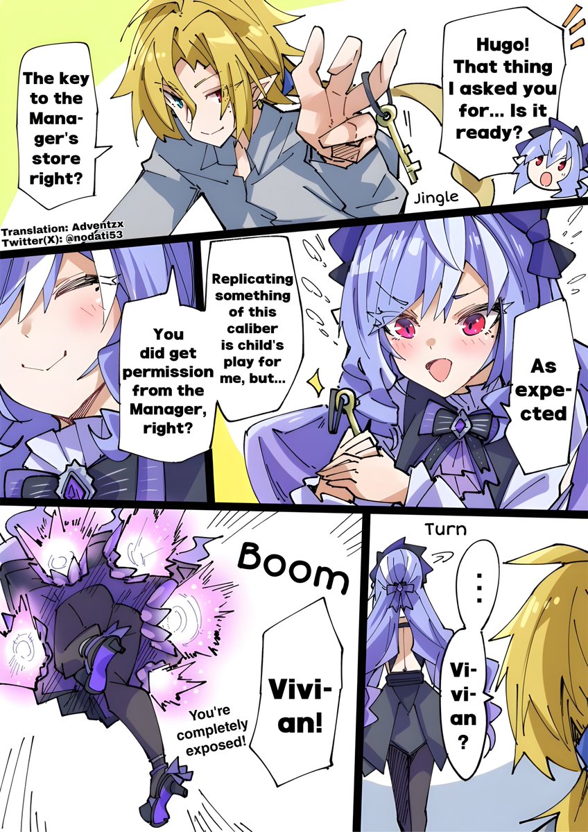 Vivian and the spare key