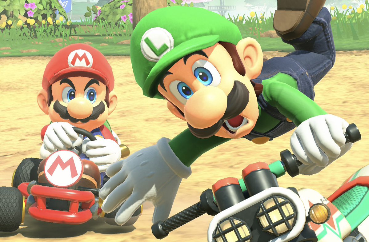 Midorigawa_3605's tweet image. 😳#MarioKartWorld #Mario #Luigi
#NintendoSwitch2