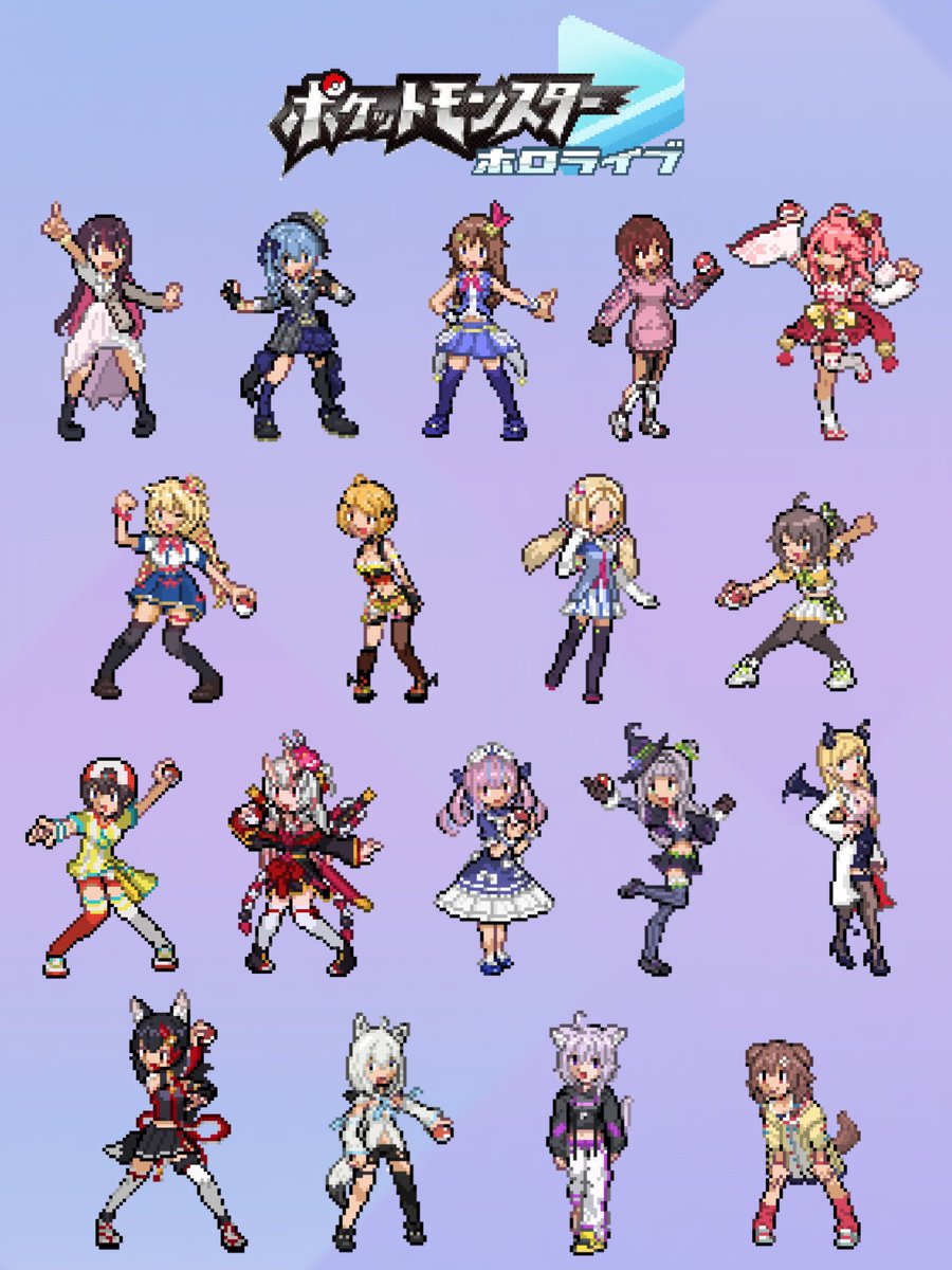マシマロ@ホロライブドット絵 tweet media