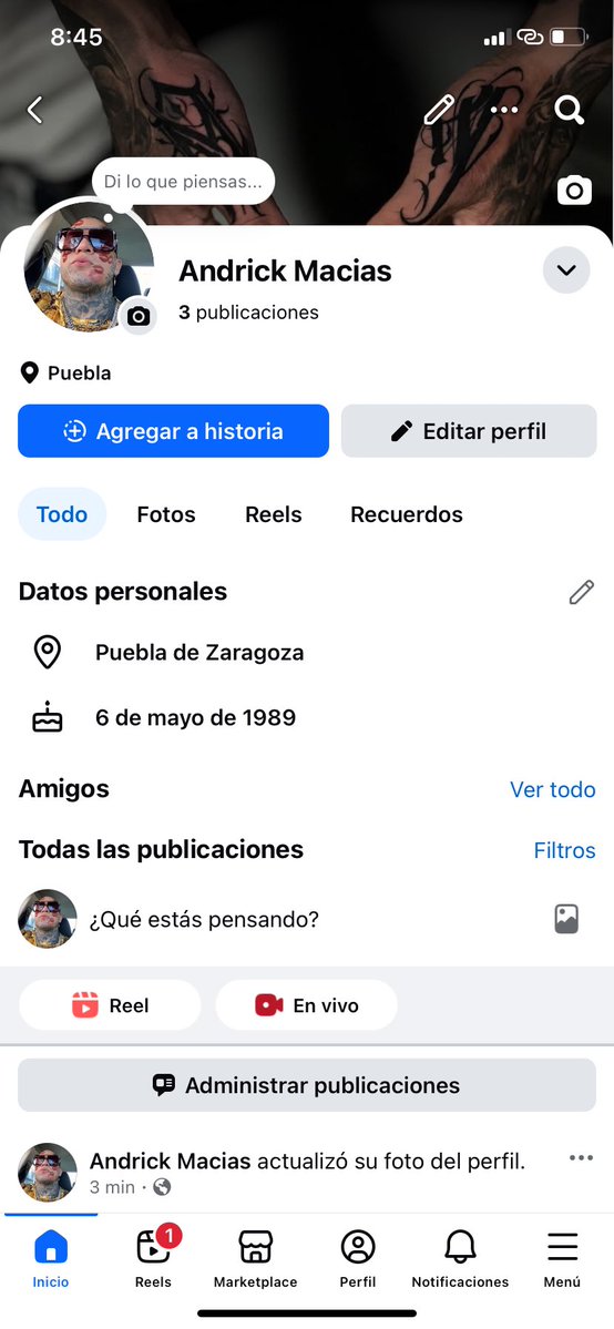 Me banearon insta dejo mi nuevo face