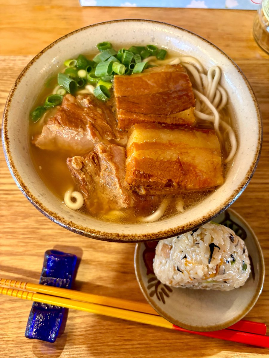 菊鶴そばとジューシー ¥1,080