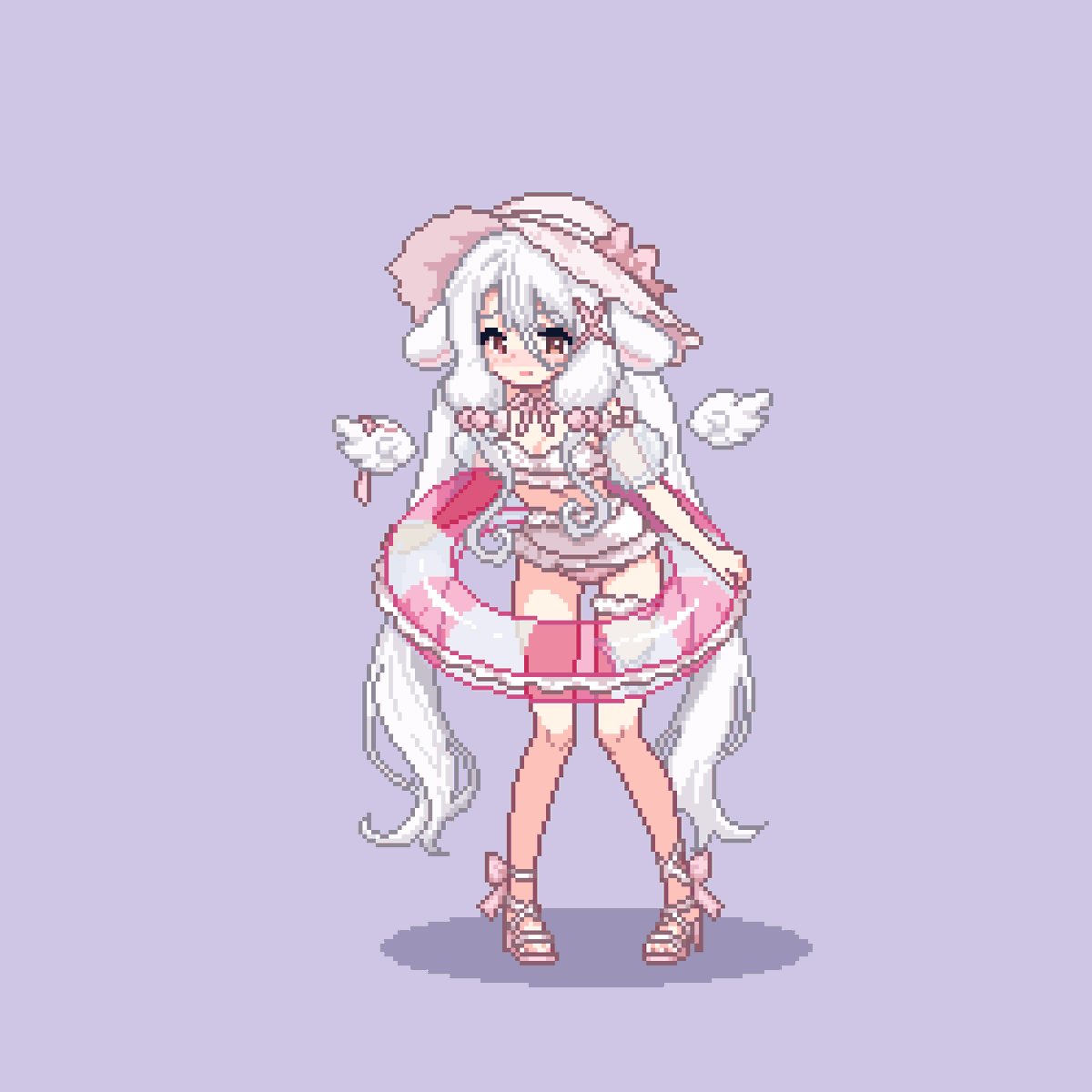 sauron_luna's tweet photo. 💙Thanks for the commission @Sugary_Dolly 💙
I did plop then blub… didn’t really understand… and this is what came out ✨

#pixelart  | #ドット絵 | #今月描いた絵を晒そう | #Commission https://t.co/CnFusYVdhW
