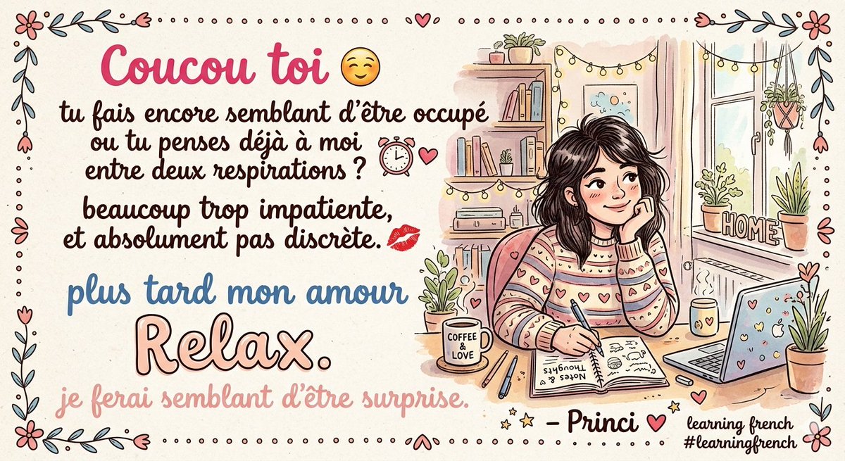 princi_koirala's tweet photo. Coucou toi !

#french #learningfrench #poems https://t.co/goYSuSG9oP