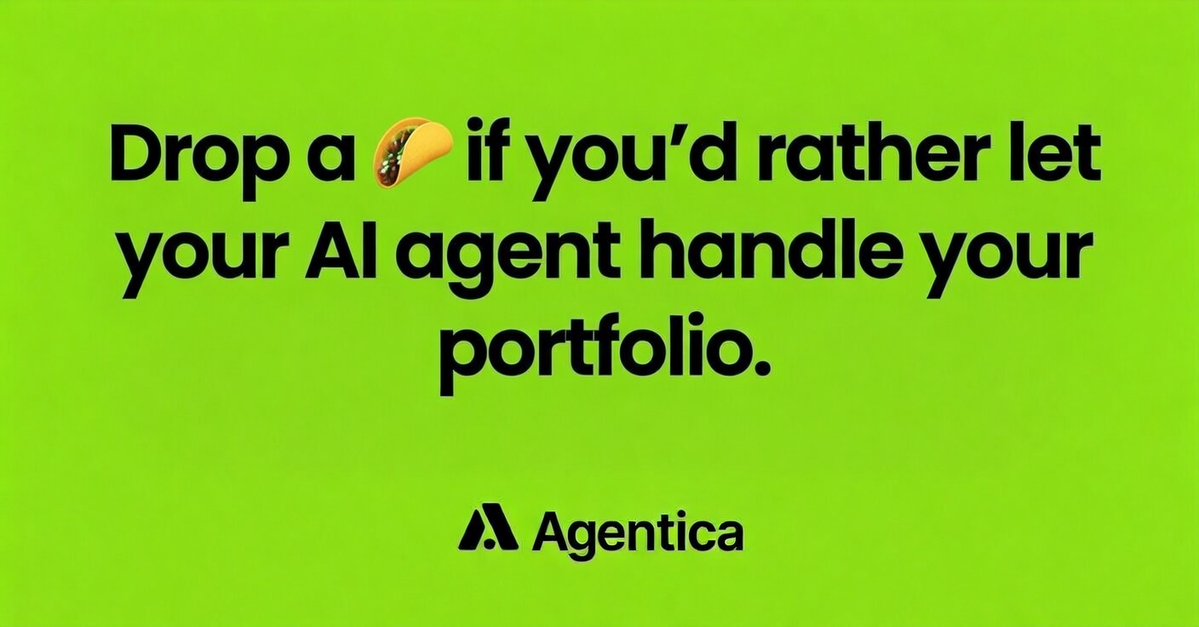 Agentica tweet media