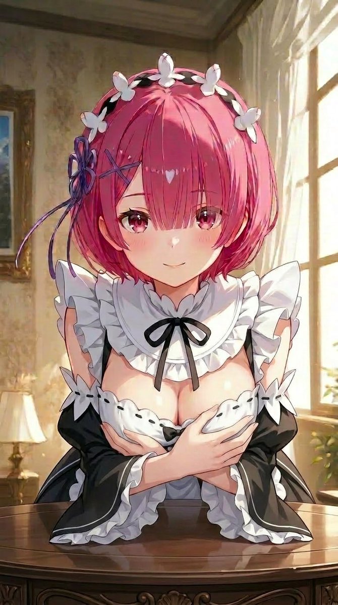 AnimeHubb1's tweet photo. Ram from Re:Zero 🔥
#animegirls #waifu https://t.co/nnVfYoMaUx