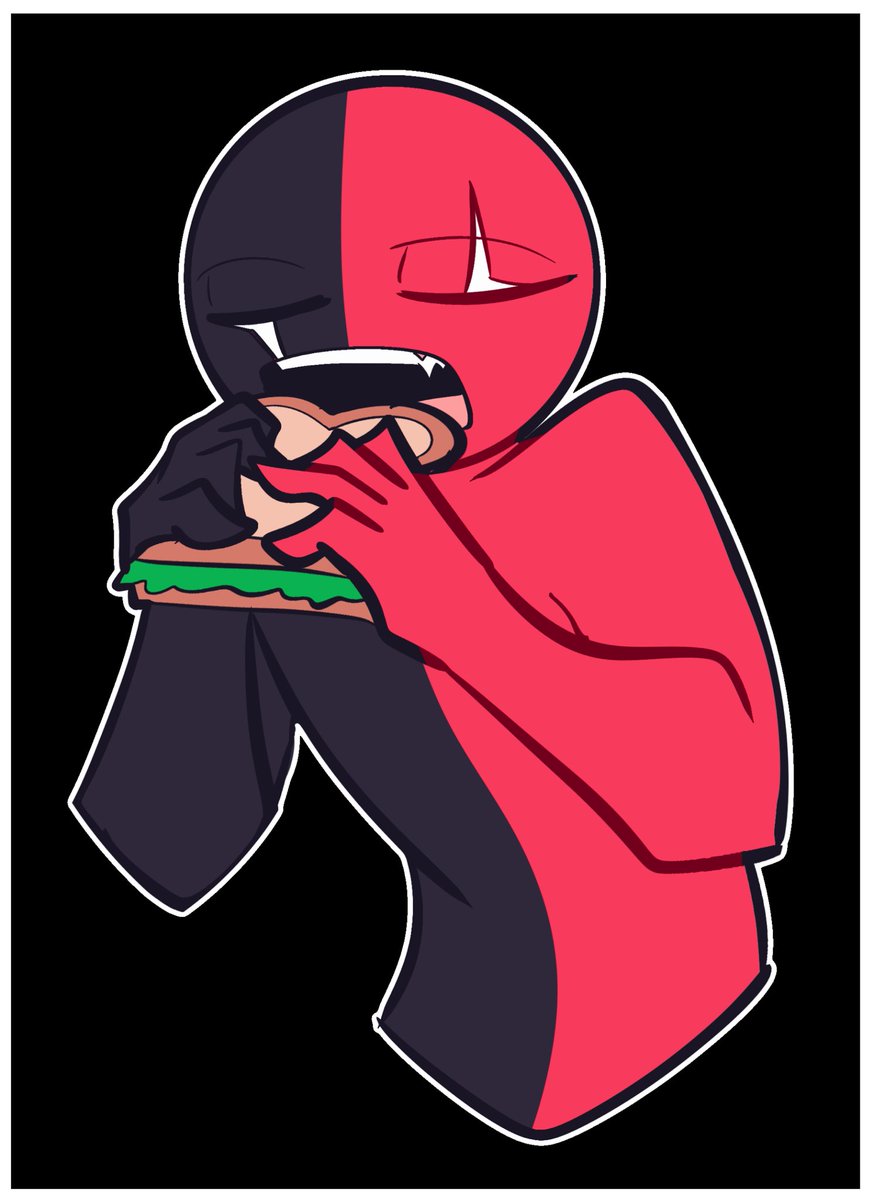 Ari_AIPZ's tweet photo. Vizzazz shamelessly eats a sandwich. https://t.co/p7zz2l6U3I