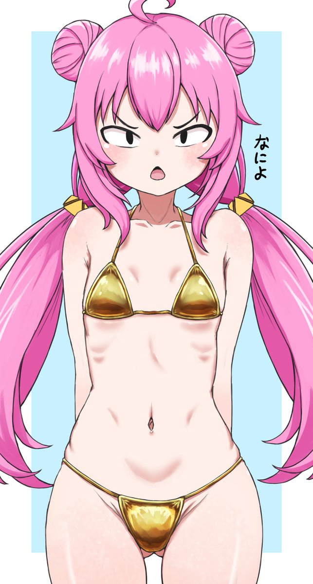 𝑺𝑶𝑼𝑵𝑫 𝑽𝑶𝑳𝑻𝑬𝑿
𝑮𝑶𝑳𝑫𝑬𝑵 𝑩𝑰𝑲𝑰𝑵𝑰 𝑾𝑨𝑹𝑺

グレイスちゃん(金ビキニ)です