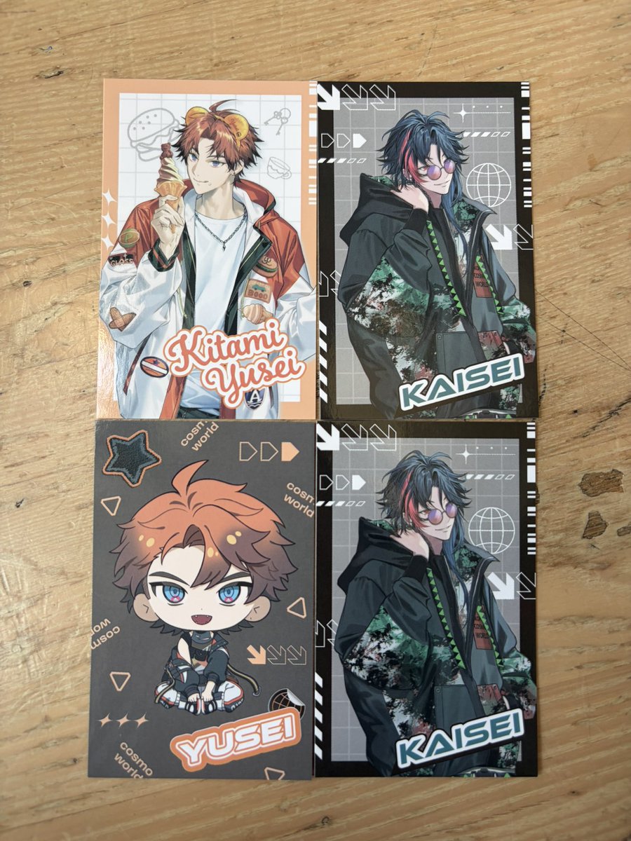 uru_01214's tweet photo. にじさんじ 3SKM コスモワールド ランダムカード 交換

【譲】画像 🧡 💚

【求】💕

本日コスモワールドにおります。
お気軽にお声かけください🙇🏻‍♀️ https://t.co/qKRsKa1C8D