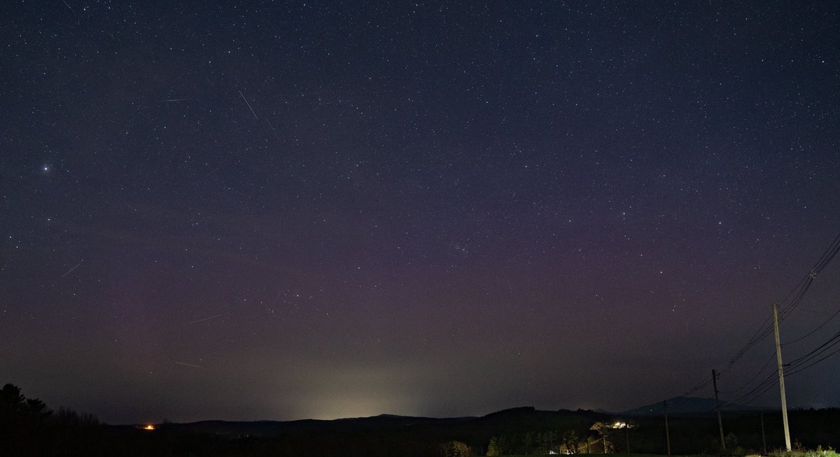 J_master_caster's tweet image. Some preliminary edits of tonight’s faint Aurora in Massachusetts. Not the greatest show ever, but a fun night shootin the shit with some fellow horizon slop enthusiasts 
#aurora #northernlights #auroraborealis