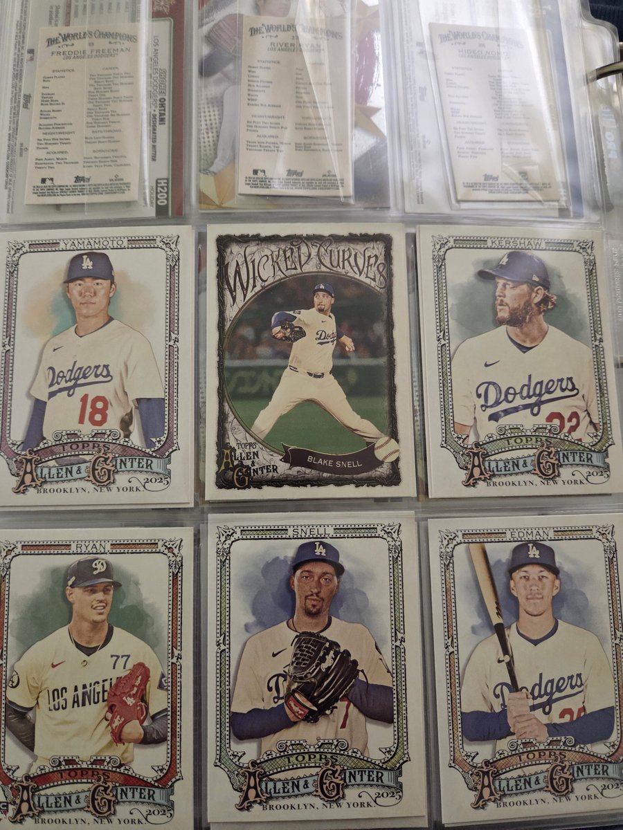 _AlleyAwesome's tweet photo. @sam_bishop57 @KellysKards1768 @dodgers_cards @BUILD_A_BINDER Progress is all we can ask for in pages being in process to finished
*dad came home, baby distracted #GigiTime https://t.co/WR7ESJvKw6