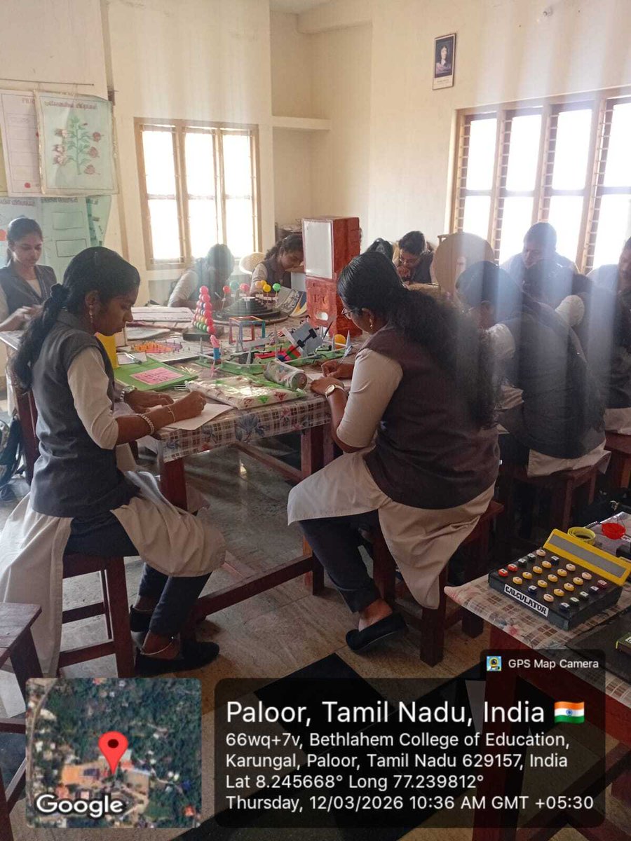 BethlahemB's tweet photo. Pi Day Celebration
To raise awareness about the importance of Mathematics and its role in shaping our world, the Ramanujan Math Club celebrated Pi (π) Day on 12th March, 2026 with great enthusiasm. https://t.co/v7O88jGJYD