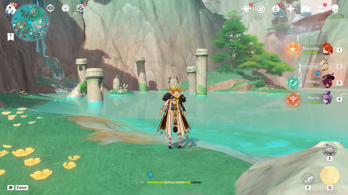 Calitrees87's tweet photo. I found a hidden quest: Submerged Dragon, Soaring Phoenix, If you need a few more chests to get that 100% exploration. You can start it by opening the painting on the nearby boat. #Genshin #genshinImpact https://t.co/Uw9ErhNBa8