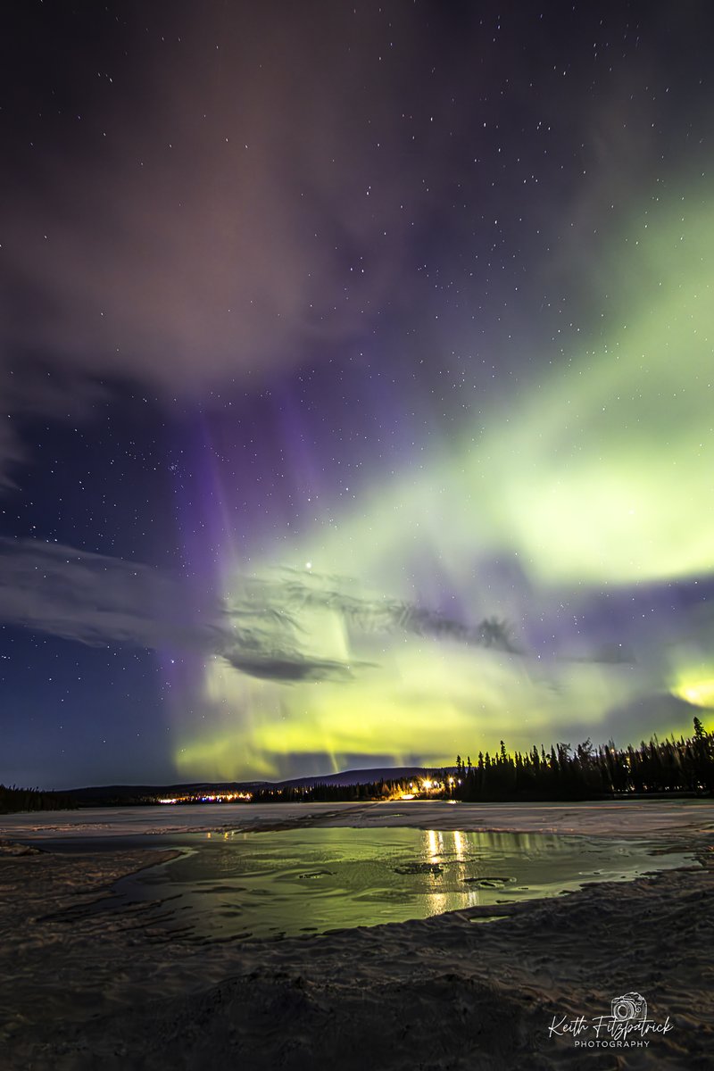 KeithFitz81's tweet image. May 4th 2026 - It was ironic that on Star Wars day that space weather would give us a show in the skies over Labrador City after it finally got dark post 10pm. #aurora #northernlights #labrador #spacewx @EddieSheerr @a_brauweiler