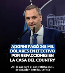 sapoleonarg's tweet image. La cascada de @madorni 

En pesos son $365.000.000
Debería trabajar: •10 años o •122meses o •3650 dias para llegar ese monto. Es escandaloso lo de Adorni. Son 787 jubilaciones minimas($464.000)

#adorni #corruptos #lla #milei #cascada