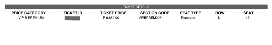 kae_00_'s tweet photo. BOX B Premium lang dapat bibilhin ko eh, eto na lang nagpakita nung nagrefresh. Napamahal pa nga😂 but at least I’ll get to see the boys in November. I just hope the seat is good. 🥲 
#5SOSinManila https://t.co/QP3QtKaBkZ