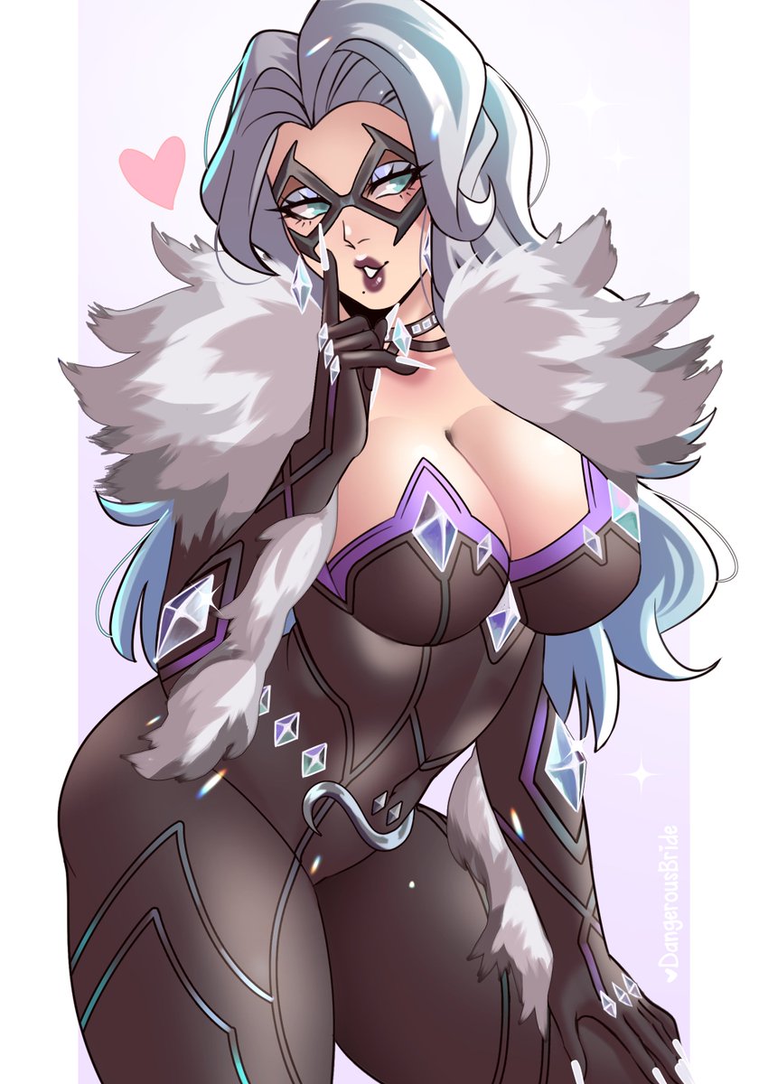 dangerousbride's tweet image. Black Cat 💎✨ #MarvelRivals