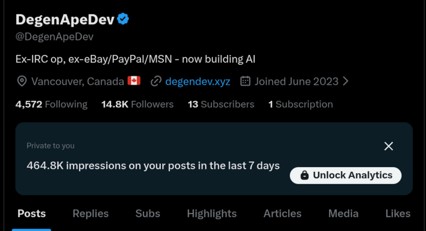 DegenApeDev tweet media