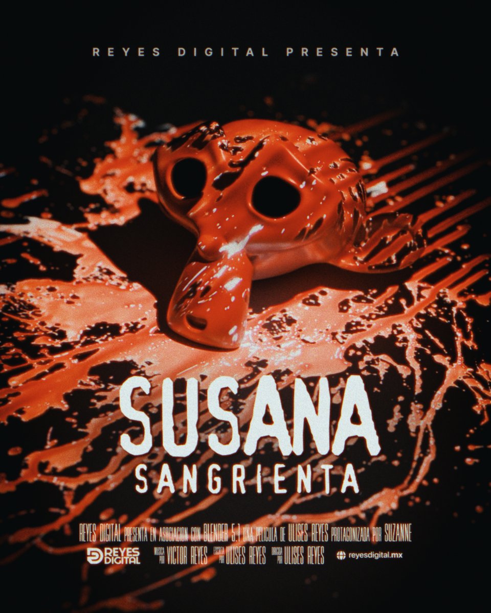 reyesdigital's tweet photo. Lo que pasa cuando no optimizas tu escena... Susana Sangrienta, un thriller técnico donde el "Deshacer" ya no es una opción. 🔪💻
#blender #blender3d #b3d #3dart #reyesdigital https://t.co/bKTA3U7nQq