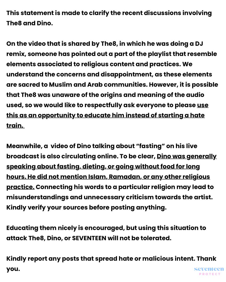 SEVENTEEN PROTECT tweet media