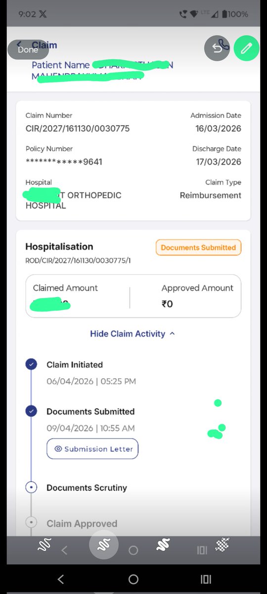 parths267's tweet image. @StarHealthIns It’s been 30+ days and my reimbursement claim is still pending with no proper response.

This delay is unacceptable. Request immediate action.

@IRDABharat Kindly intervene and help resolve this at the earliest.
#StarHealth #HealthInsurance #ClaimDelay