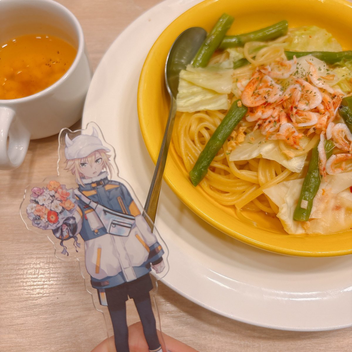 ガストの春野菜ペペロン、神とさせてください