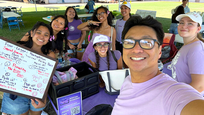 UHawaiiNews's tweet photo. .@UHCC marketing offices collaborated on a social media reel spotlighting student employees. Led by @LeewardCC student Terrina Martin, campuses contributed short clips celebrating student creativity, Gen Z insight, and cross-campus connection ➡️ https://t.co/FzXLIGvtzR https://t.co/SOPpmKkEv0