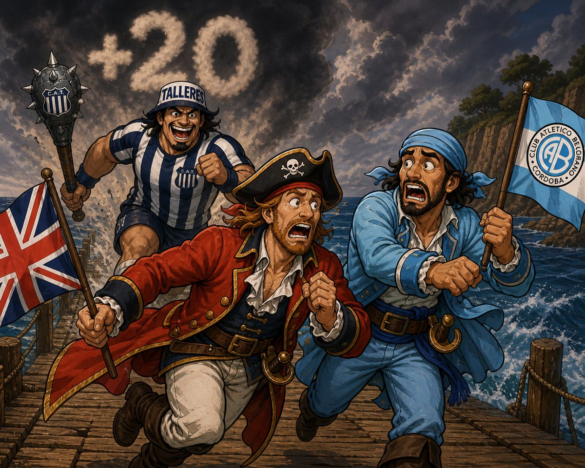 Va a correr el pirata ingles.