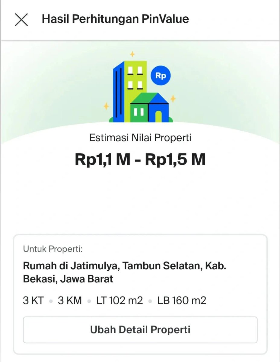 _SwandraS_'s tweet photo. 🚨 Rumah Dijual
Bekasi Timur Harga 600 Jt
Harga pasar 800 Jt
Appraisal Pinhome 1,1
Bisa dibantu KPR
Mau KPR pribadi tanpa bunga juga bisa
Gaskann!!
✅ Bebas Banjir
✅ View Taman depan Rumah
✅ Dekat ke LRT
✅ Dekat Tol Timur
✅ KRL 15 menit
✅ One Gate System
DM kalau serius. 🏡 https://t.co/8KHE5keqD0