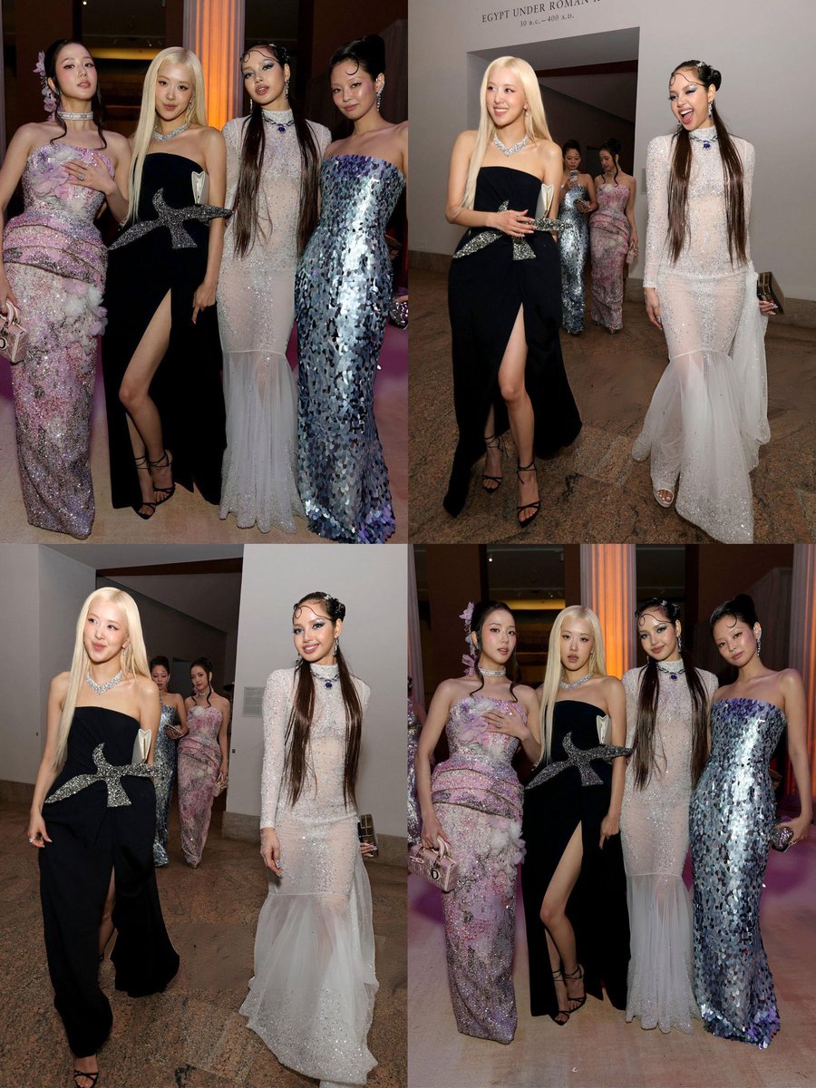 Fate994's tweet photo. นี่ว่าไม่ใช่แค่อิบิ้งบล้องหรอกที่ตื่นเต้นกับการที่เห็นบพ.ไป Met Gala แบบครบทั้งสี่คน พวกสื่อต่างๆก็น่าจะตื่นเต้นพอกันเผลอๆตื่นเต้นมากกว่าอิบิ้งบล้อง 55555555555555

#BLACKPINKxMETGALA2026 https://t.co/TsLY44t6m1