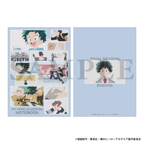 bonesstore_info's tweet photo. 【商品紹介】
/
アニメ『僕のヒーローアカデミア』商品
bones storeにて発売中!!
\
■ ノート FINAL SEASON ED
使うたびに物語を感じられる
中身にも世界観を落とし込んだ一冊。
▼商品はこちら
https://t.co/dtK3iFpYUp
#heroaca_a #ヒロアカ #bonesstore #ボンズストアでヒロアカ https://t.co/gxvx0QA4qQ