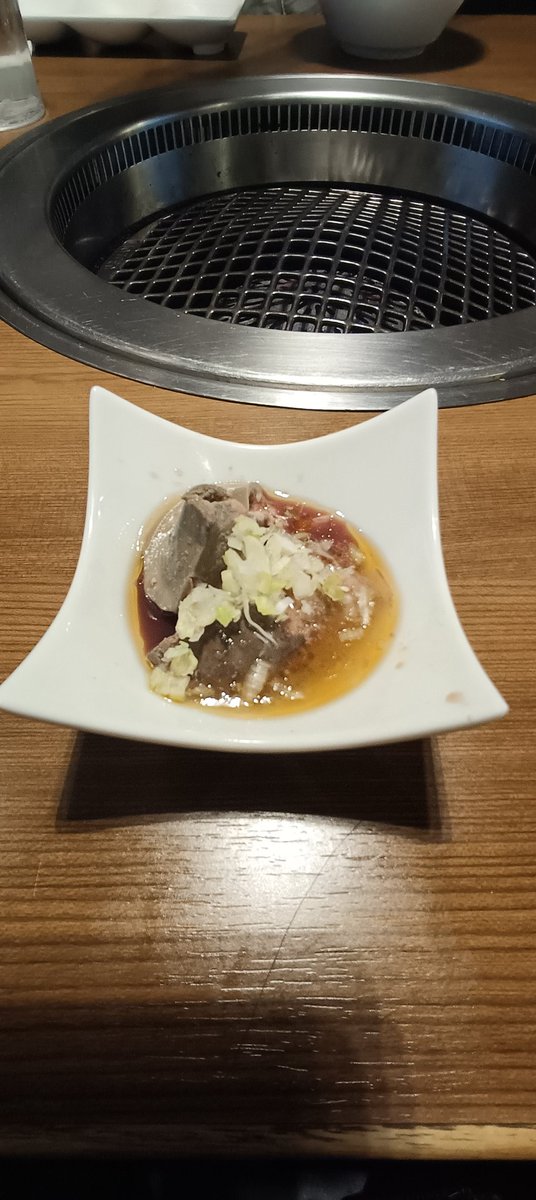 sasashunCEO's tweet photo. 牛角のねぎ塩トロレバー大好きなんだけど、いつも3人前頼んでも1人前しか来ないのだけは許せん。
時々ちゃんと多めに来るんだけども🤤

 #牛角
 #ねぎ塩トロレバー https://t.co/KGlP5NqiDj